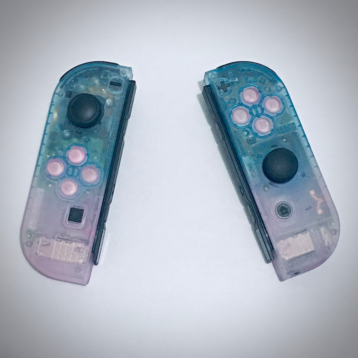 Customized Controller for Nintendo Switch Joycon Clear deals Pink