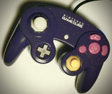 Holographic Galaxy Purple Gamecube Controller