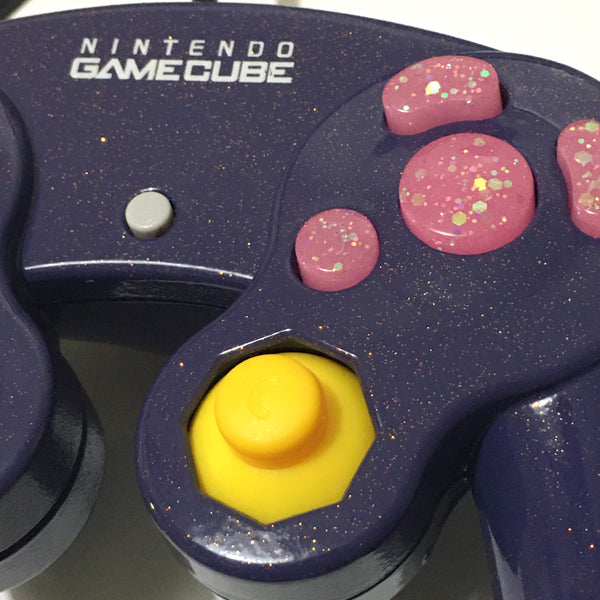 Pink Mermaid Gamecube Buttons (ABXY)