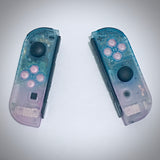 Transparent Pink and Blue Fade Joy-Con for Nintendo Switch