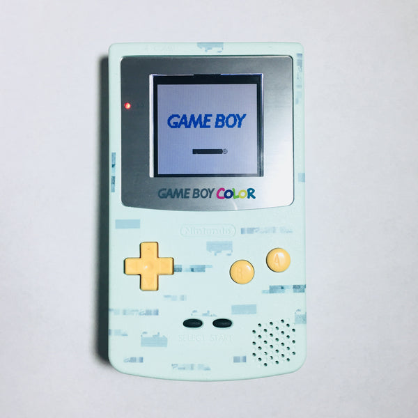 Glitch Theme Game Boy Color with Backlight