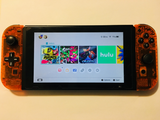 Transparent Orange Joy-Con for Nintendo Switch